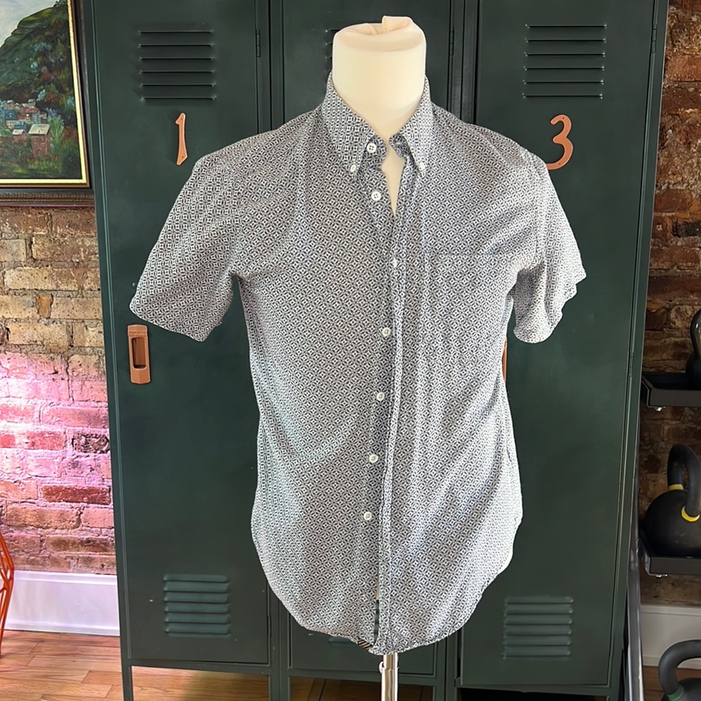 Billy reid short sleeve button down